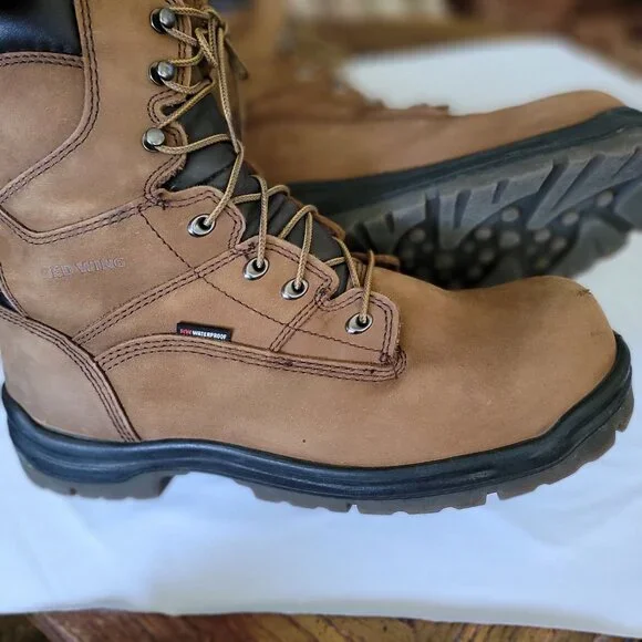 Mens Redwing King Toe 8" Workboots #2280 - Picture 2 of 10